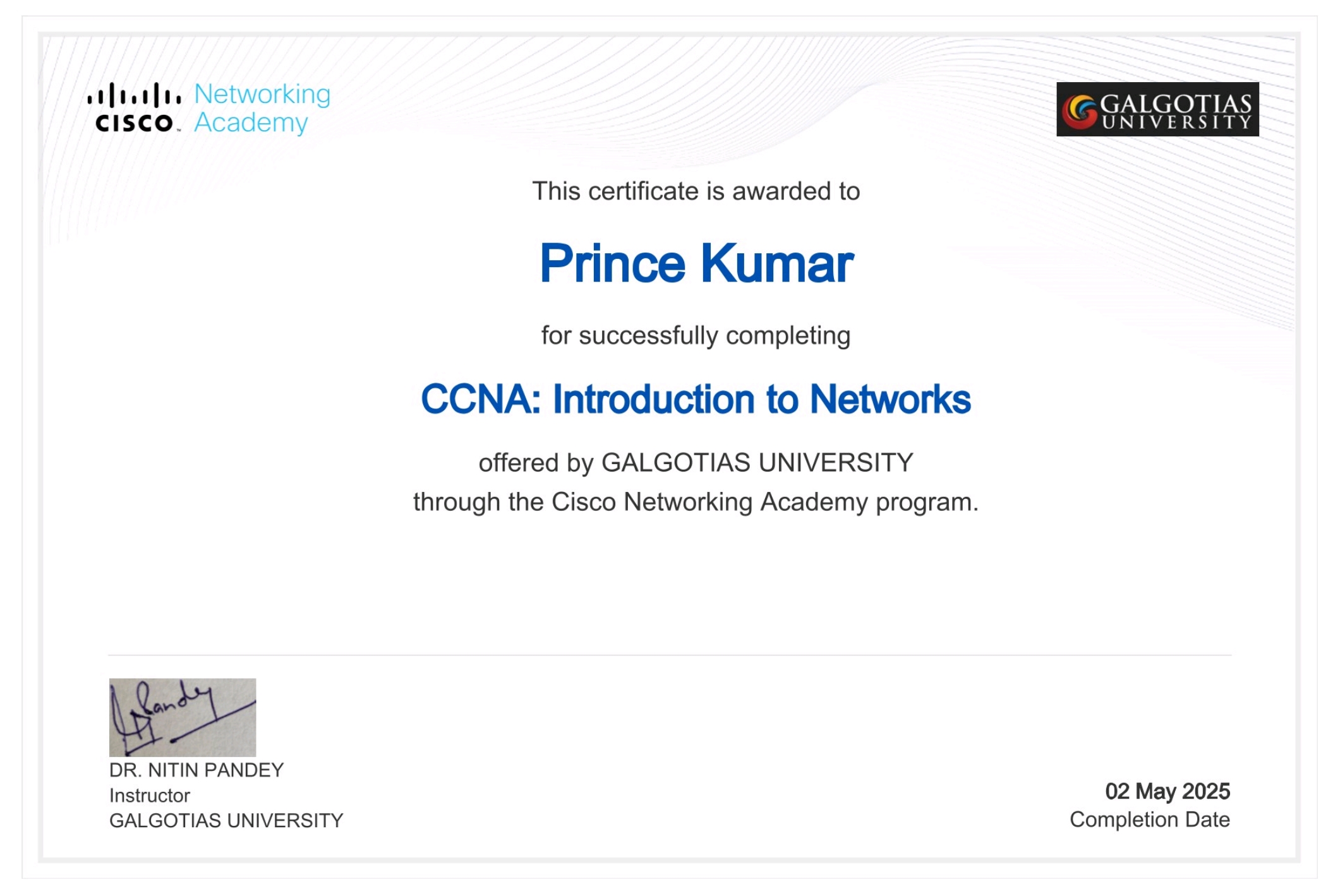 Introduction to Networks